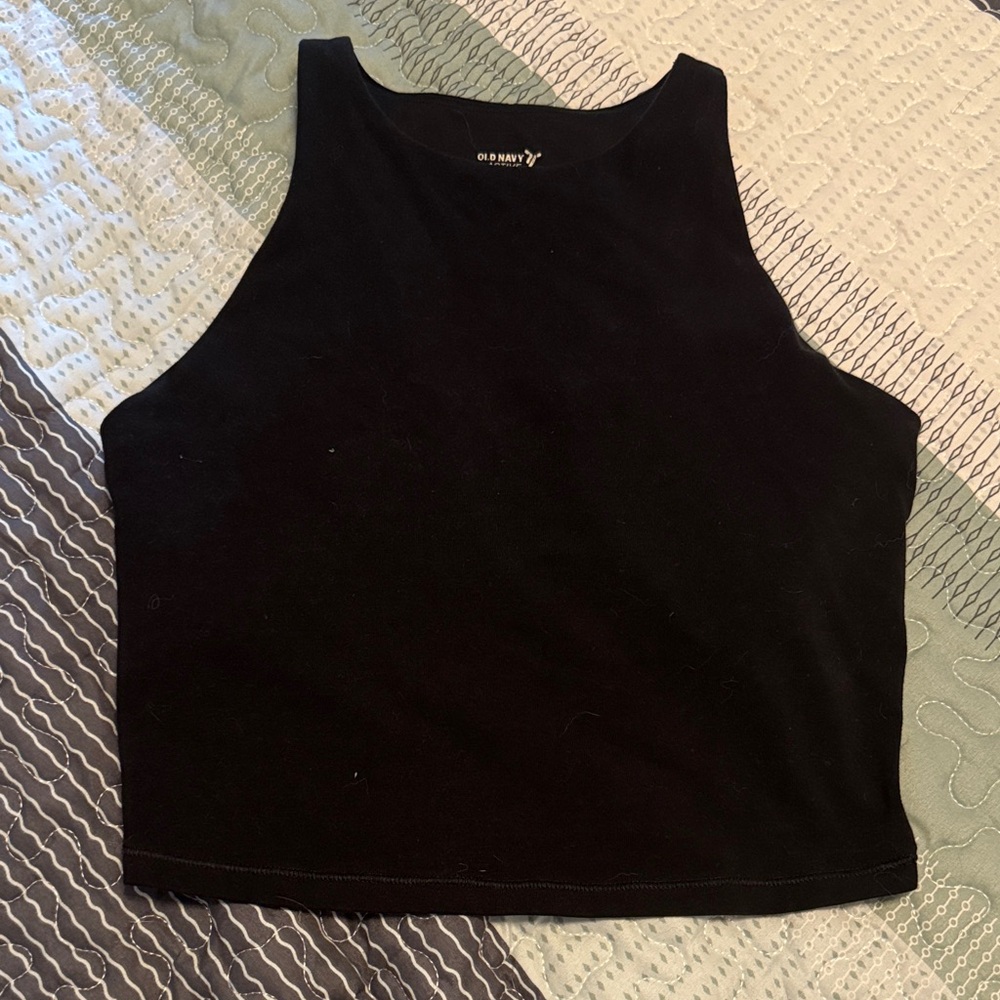 Old Navy Sleek Black Tank Top